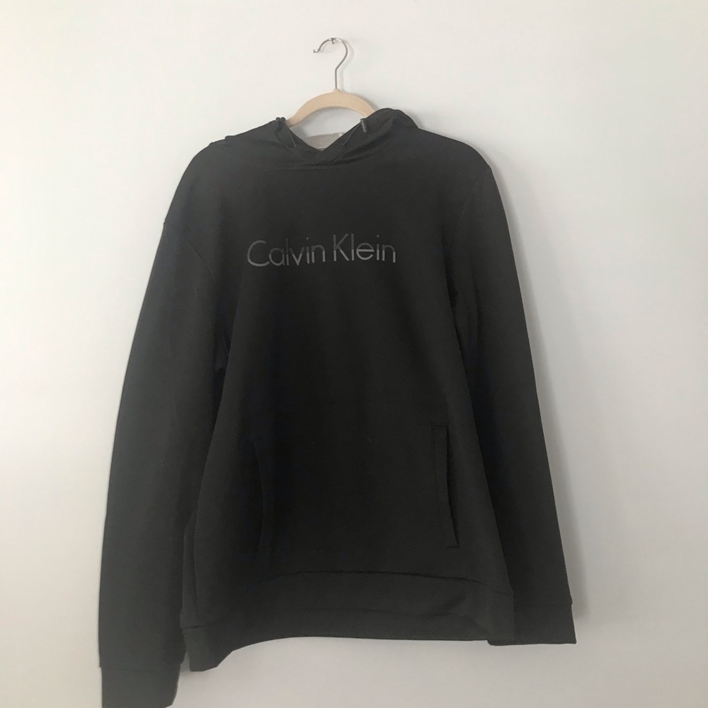 Mens Calvin Klein Black Hoodie